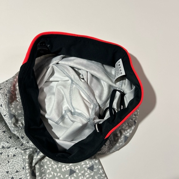 Nike Dri Fit Capri Pants Women’s Medium Gray Athleisure Activewear Exercise Run - Picture 8 of 14